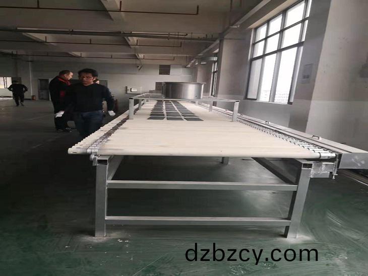 公司第一條自動化(hua)生産線投産試運行