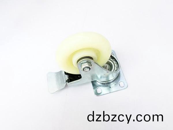 雙軸(zhou)承白(bai)尼(ni)龍輪應用(yong)